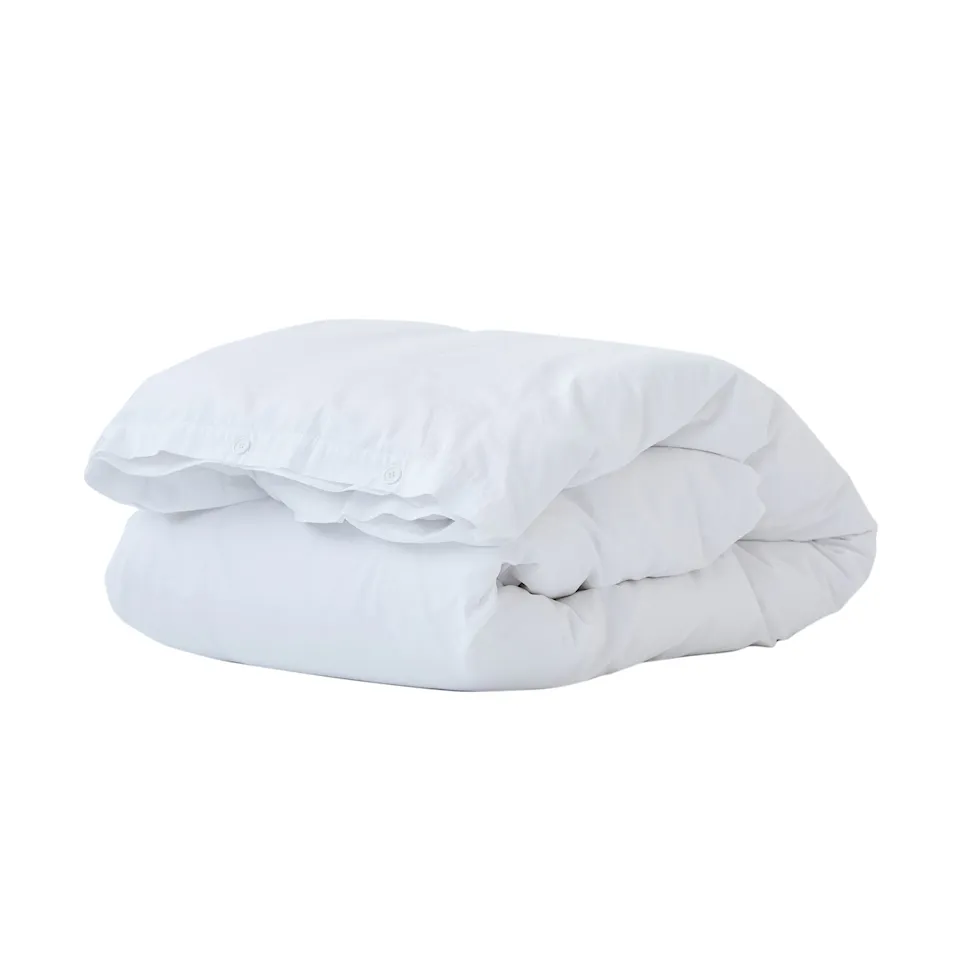 Percale duvet cover plain 150x210cm